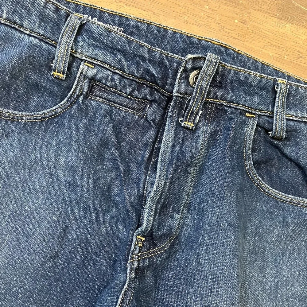G-Star Raw D-Staq 5 PKT Tapered Men's Jeans 32x32‎ Blue Button Fly Denim
